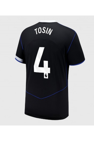 Chelsea Tosin Adarabioyo #4 Jalkapallovaatteet Kolmaspaita 2025-26 Lyhythihainen Chelsea Tosin Adarabioyo #4 Jalkapallovaatteet Kolmaspaita 2025-26 Lyhythihainen